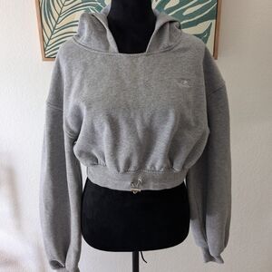 For Love and Lemons Cropped hoodie size L EUC